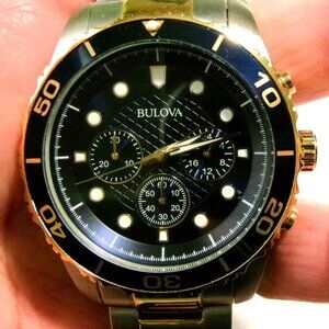 Bulova Classic Men's Watch**Chronograph**Deployment Clasp**